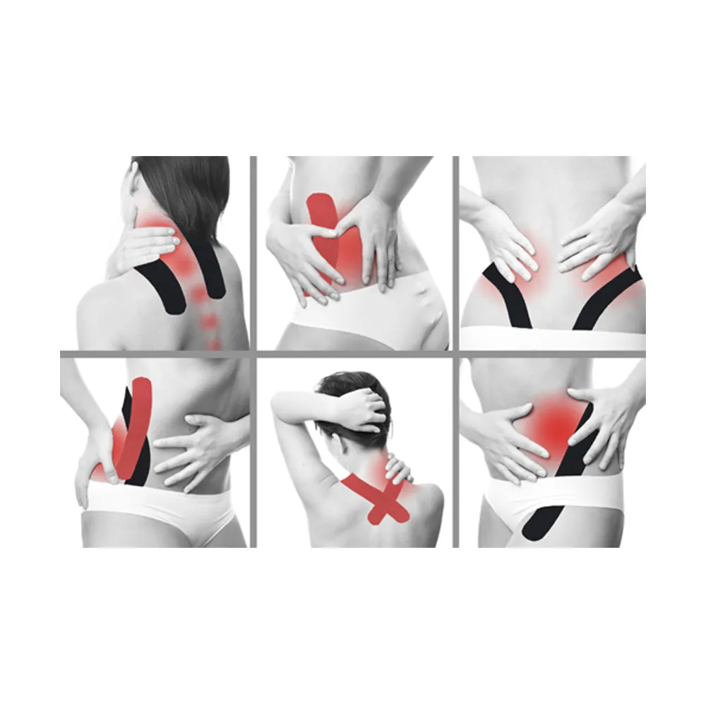 12 Rolls Kinesiology Tape Sports Muscles Running Care Elastic Physio Therapeutic