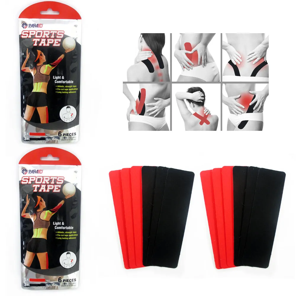 12 Rolls Kinesiology Tape Sports Muscles Running Care Elastic Physio Therapeutic