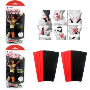 12 Rolls Kinesiology Tape Sports Muscles Running Care Elastic Physio Therapeutic