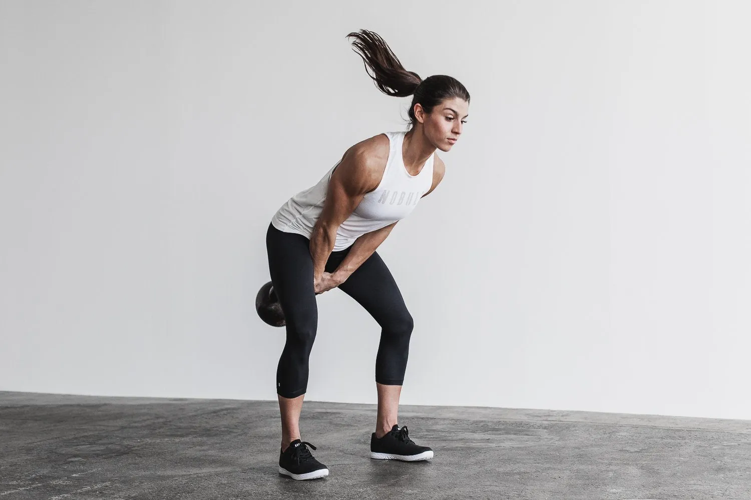 BLACK WHITE TRAINER (WOMEN'S)