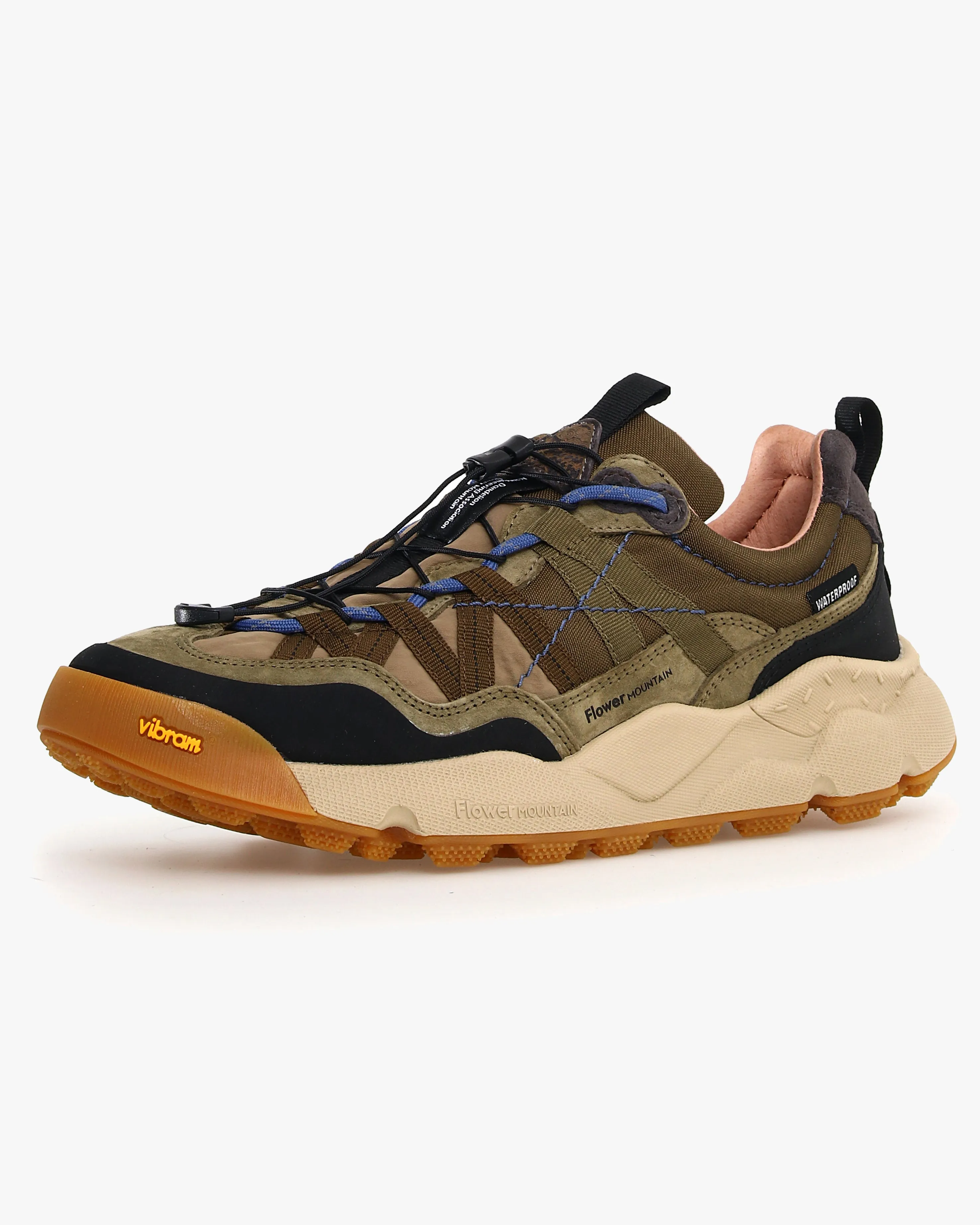 Flower Mountain Iwano 2 Suede & Nylon - Light Brown / Taupe