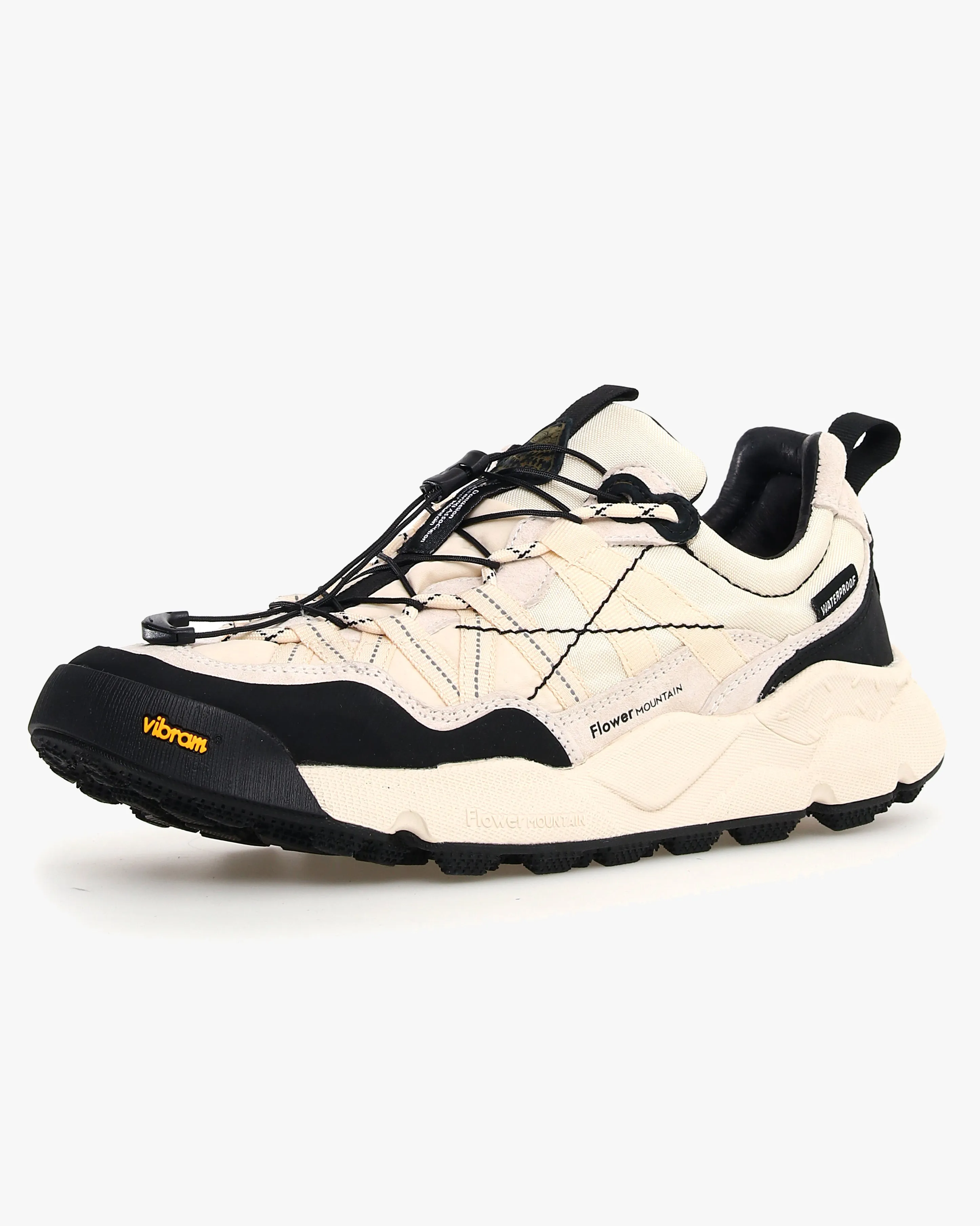 Flower Mountain Iwano 2 Suede & Nylon - White / Black