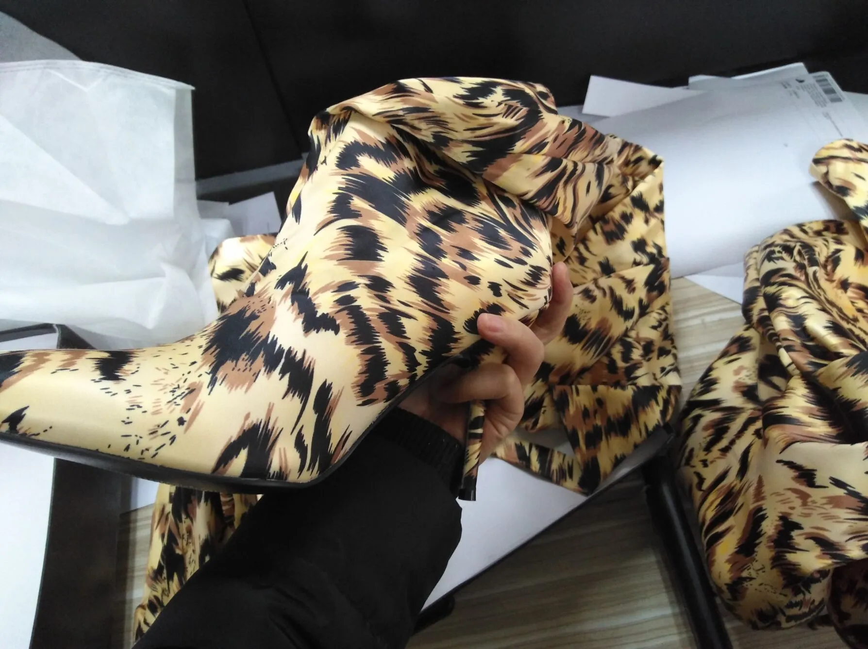 Leopard Print Over the knee boots (Thigh High)