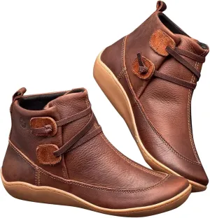 Womens Booties Ankle Fall Booties for Women 2024 Boots for Women Ankle Bootie Heels for Women Flat Bottom Fashion Chunky Low Heel Classic Pointed Toe